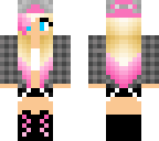 pink cool girl