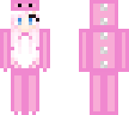 pink dino girl