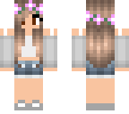 pink lei girl