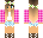 pink plaid