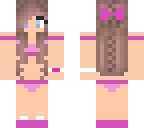 pink with braids
