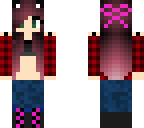 plaid girl alex model