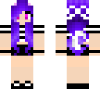 purple cat girl