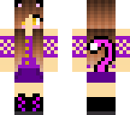 purple cat girl