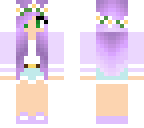purple cute girl