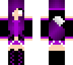 purple fox girl
