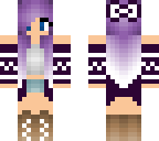 purple girl