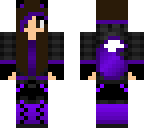 purple wolf girl