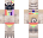 rainbow bikini pug for food4nyan