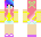rainbow girl