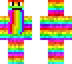 rainbow man pukeing up rainbows