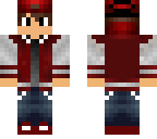 teen red jacket