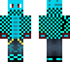 upgraded cyan ice fur creature