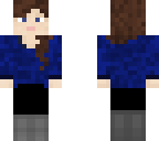 blue alex with brown hair