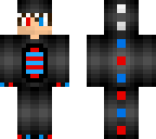 blue and red boy