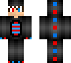blue and red boy