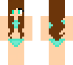 blue bikini girl cool