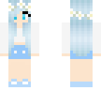 blue casual girl edit