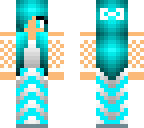blue dress girl