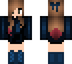 blue girl