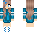 blue girl