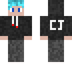 blue hair boy