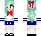 blue haired yandere chan