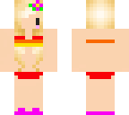 chibi beach girl