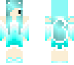 chibi ice wolf