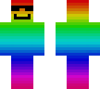 cool happy rainbow slime