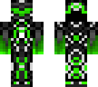 dark techno armor