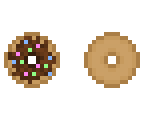 donut with sprinkles