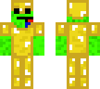 full gold funny creaper