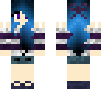 galaxy colored girl