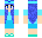 girl who loves blue
