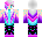 glitched vaper girl