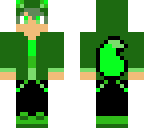 green lava wolf boy