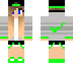 green nike girl