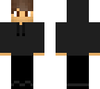 grey hooddie skin