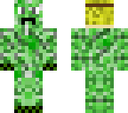 guy in a creeper costume
