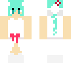 miku white outfit edit