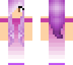 purple and pink girl