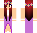 purple dress