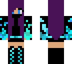 purple haired avery