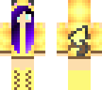purple haired pika