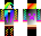 rainbow biker