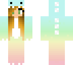 rainbow dinosaur girl