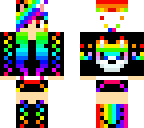 rainbow girl