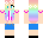 rainbow hair