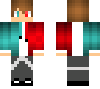 red and blue boy